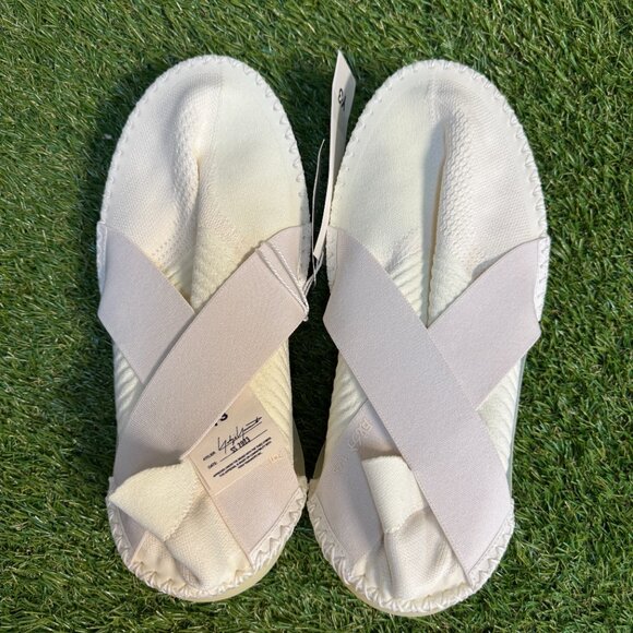 Adidas Y-3 ITOGO Yohji Yamamoto Slip On Shoes Cream White Men\'s 8.5 ID1807 $600 main image 7